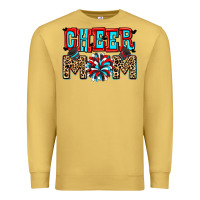 Antique Gold Cheer mom Premium Sweatshirt - Zillion Design Studio