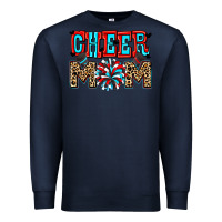 Navy Cheer mom Premium Sweatshirt - Zillion Design Studio