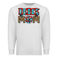 Oatmeal Heather Cheer mom Premium Sweatshirt - Zillion Design Studio