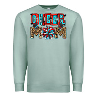 Seafoam Cheer mom Premium Sweatshirt - Zillion Design Studio