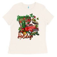 Home For The Holidays Louisiana Ladies Tee | Teevron