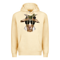 Pina Colada camouflage bandana goat Premium Hoodie - Jasminsmagicworld