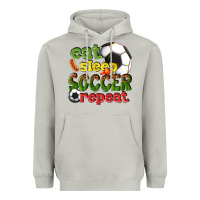 Moon Dust eat sleep soccer repeat Heavyweight Hoodie - texasbilliewilder