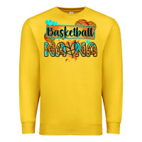 Lemon basketball nana with leopard Premium Sweatshirt - Zillion Design Studio