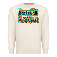 Sandshell basketball nana with leopard Premium Sweatshirt - Zillion Design Studio