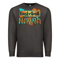 Smoke basketball nana with leopard Premium Sweatshirt - Zillion Design Studio