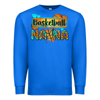 True Royal basketball nana with leopard Premium Sweatshirt - Zillion Design Studio