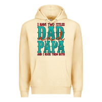 Pina Colada i have two titles dad and papa and i rock them both Premium Hoodie - Artiststas