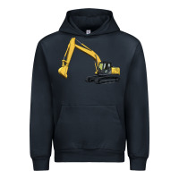 Navy excavator Urban Hoodie - Artiststas