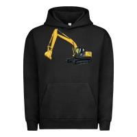 Pigment Black excavator Urban Hoodie - Artiststas