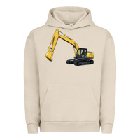 Pigment French Oak excavator Urban Hoodie - Artiststas