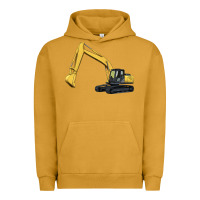 Pigment Peanut Butter excavator Urban Hoodie - Artiststas
