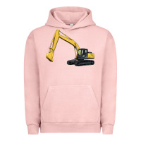 Pigment Salmon excavator Urban Hoodie - Artiststas