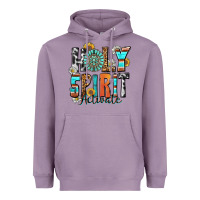 Lavender holy spirit activate Heavyweight Hoodie - Zillion Design Studio