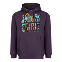 Plum holy spirit activate Heavyweight Hoodie - Zillion Design Studio