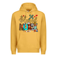 Mustard blessed nurse Premium Hoodie - BundleAndBundleShop