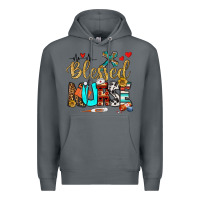 Rock blessed nurse Premium Hoodie - BundleAndBundleShop