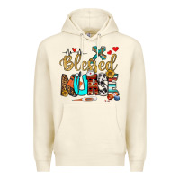 Sandshell blessed nurse Premium Hoodie - BundleAndBundleShop