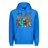 True Royal blessed nurse Premium Hoodie - BundleAndBundleShop
