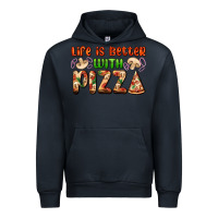 Navy life is better with pizza Urban Hoodie - AdoDesignShop