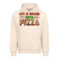 Sandshell life is better with pizza Urban Hoodie - AdoDesignShop