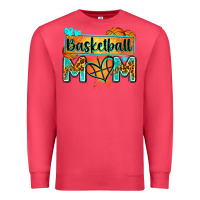 Cardinal basketball mom with leopard Premium Sweatshirt - Zillion Design Studio