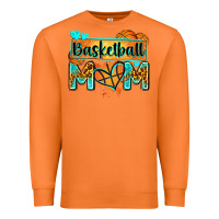 Carrot basketball mom with leopard Premium Sweatshirt - Zillion Design Studio