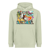 Matcha cosmic cowgirl Heavyweight Hoodie - Zillion Design Studio