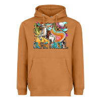 Meerkat cosmic cowgirl Heavyweight Hoodie - Zillion Design Studio