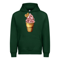 Forest Green ice cream fast food Urban Hoodie - AdoDesignShop