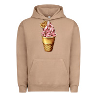 Pigment Burro ice cream fast food Urban Hoodie - AdoDesignShop