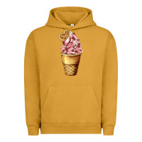 Pigment Peanut Butter ice cream fast food Urban Hoodie - AdoDesignShop