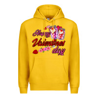Lemon happy valentines day Premium Hoodie - AdoDesignShop