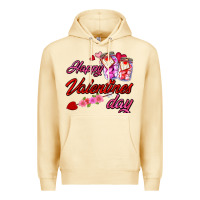 Pina Colada happy valentines day Premium Hoodie - AdoDesignShop