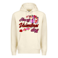 Sandshell happy valentines day Premium Hoodie - AdoDesignShop