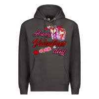 Smoke happy valentines day Premium Hoodie - AdoDesignShop