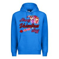 True Royal happy valentines day Premium Hoodie - AdoDesignShop