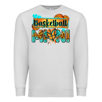 Dove Grey basketball mini with leopard Premium Sweatshirt - Zillion Design Studio