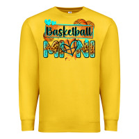 Lemon basketball mini with leopard Premium Sweatshirt - Zillion Design Studio