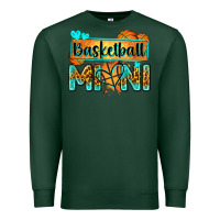 Sports Green basketball mini with leopard Premium Sweatshirt - Zillion Design Studio