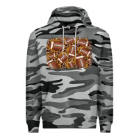 Slate Camo american football background Premium Hoodie - JahusDesignShop