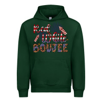 Forest Green red white boujee Urban Hoodie - Artiststas