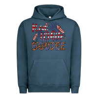 Pigment Midnight Navy red white boujee Urban Hoodie - Artiststas