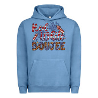 Pigment Pebble Blue red white boujee Urban Hoodie - Artiststas