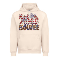 Sandshell red white boujee Urban Hoodie - Artiststas