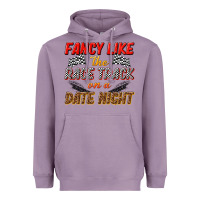 Lavender fancy like the race track on a date night Heavyweight Hoodie - texasbilliewilder