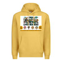 Antique Gold This mama  loves her herd goats Premium Hoodie - Jasminsmagicworld