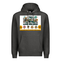 Charcoal Heather This mama  loves her herd goats Premium Hoodie - Jasminsmagicworld