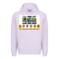 Lilac This mama  loves her herd goats Premium Hoodie - Jasminsmagicworld