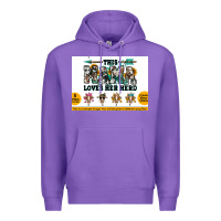 Purple This mama  loves her herd goats Premium Hoodie - Jasminsmagicworld